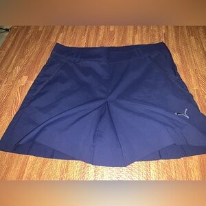 Puma Dark Blue Sports Skirt